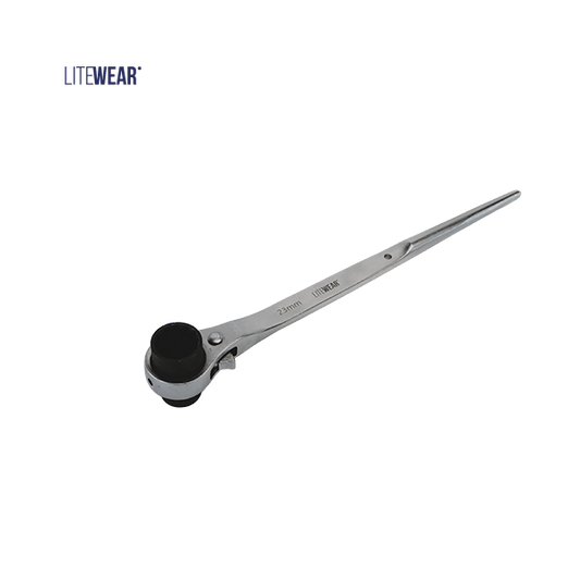 Spärrskaftnyckel kromad - 19/23 mm